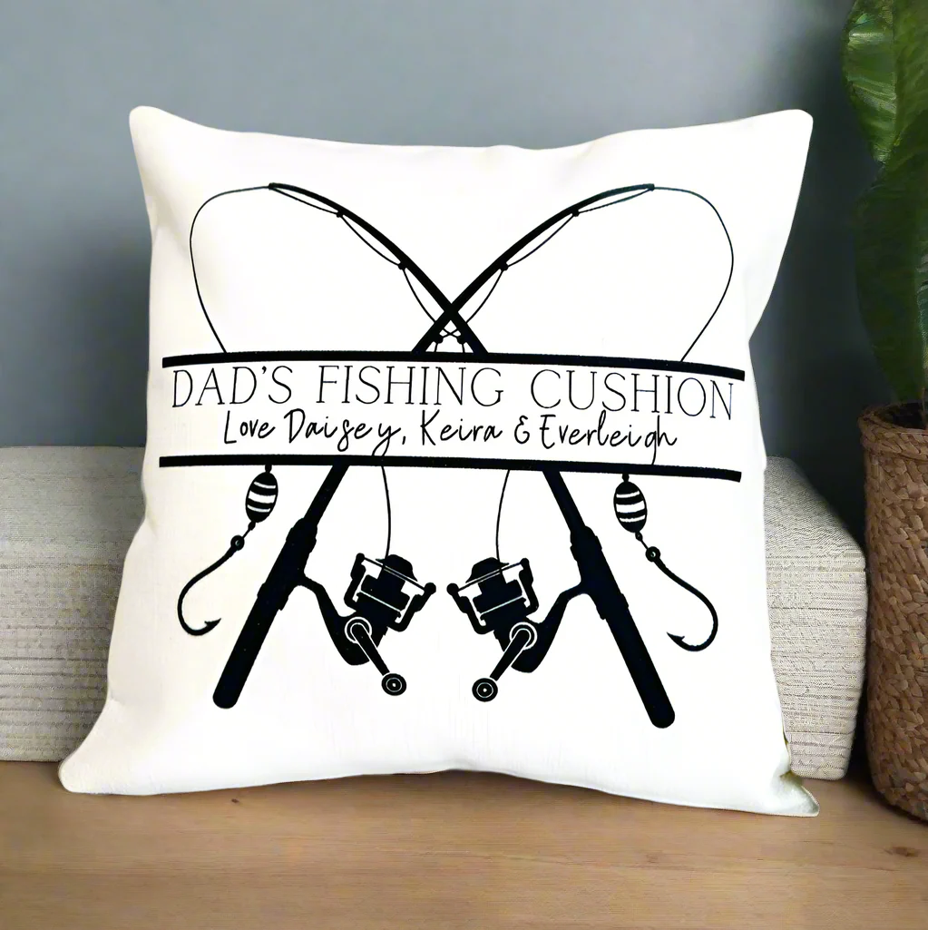 Double Rod Fishing Cushion