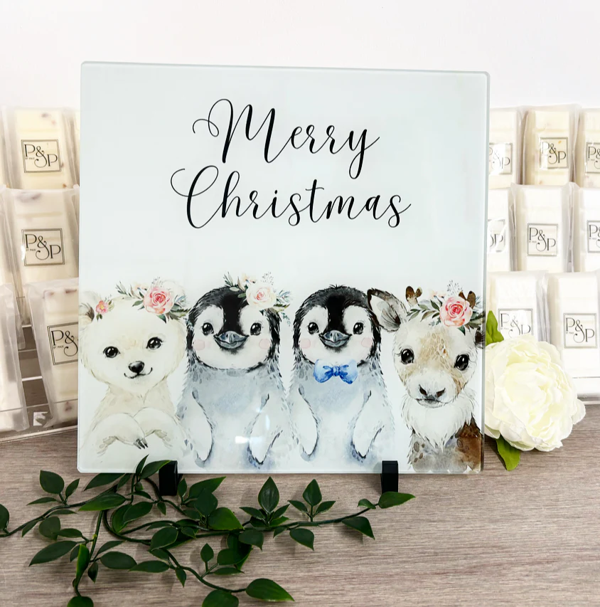 4 Animals 30cm Chopping Board/ Splashback - Image 2