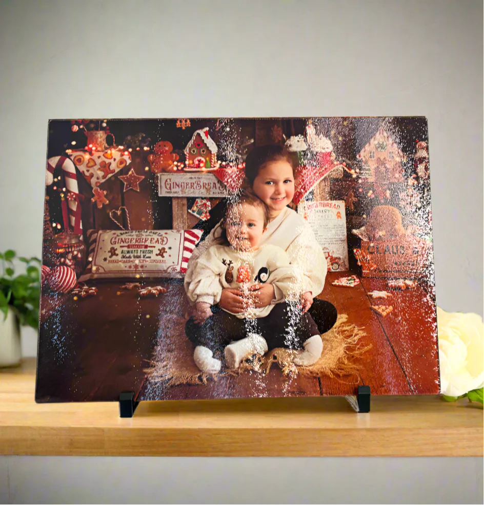 A3 TEXTURED Rectangle Photo Chopping Board Only - Image 3