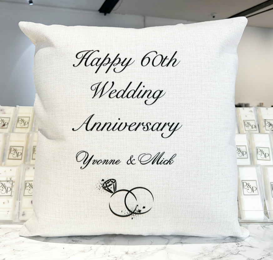 Anniversay Cushion 45x45cm - Image 3