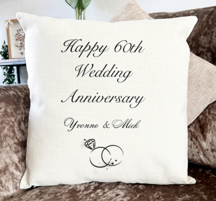 Anniversay Cushion 45x45cm - Image 4