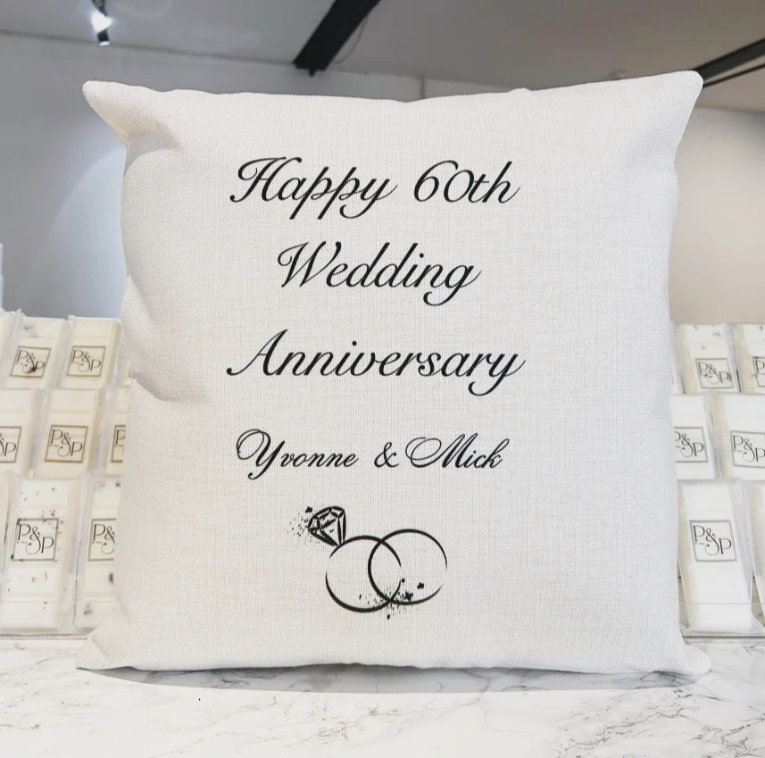 Anniversay Cushion 45x45cm - Image 5