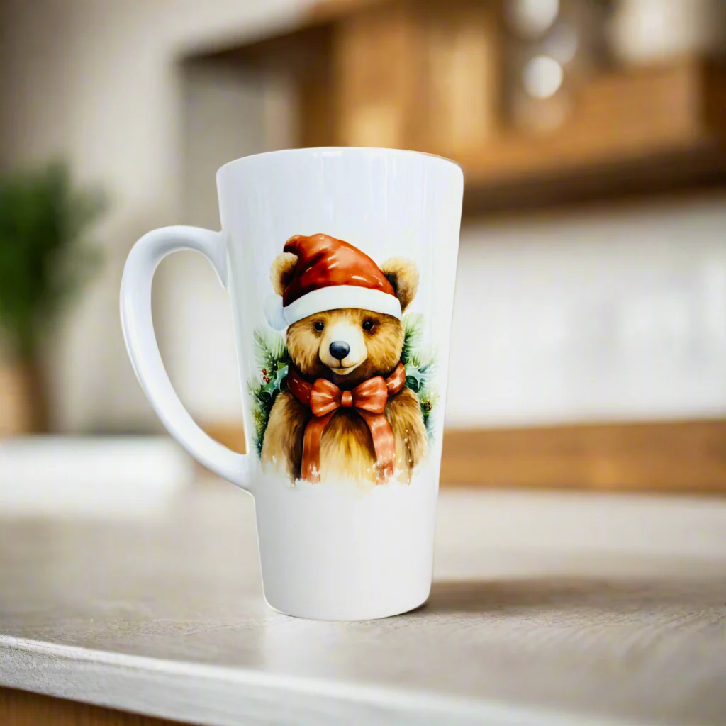 Bear Latte Ceramic Mug 17oz inc Box - Image 2