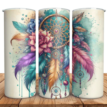 Boho Dream Catcher Tumbler