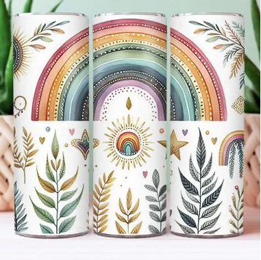 Boho Rainbow Tumbler - Image 2