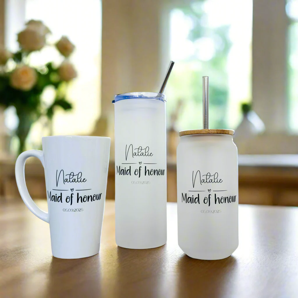 Bridesmaid/ Bride heart -  Trio Bundle - Image 2