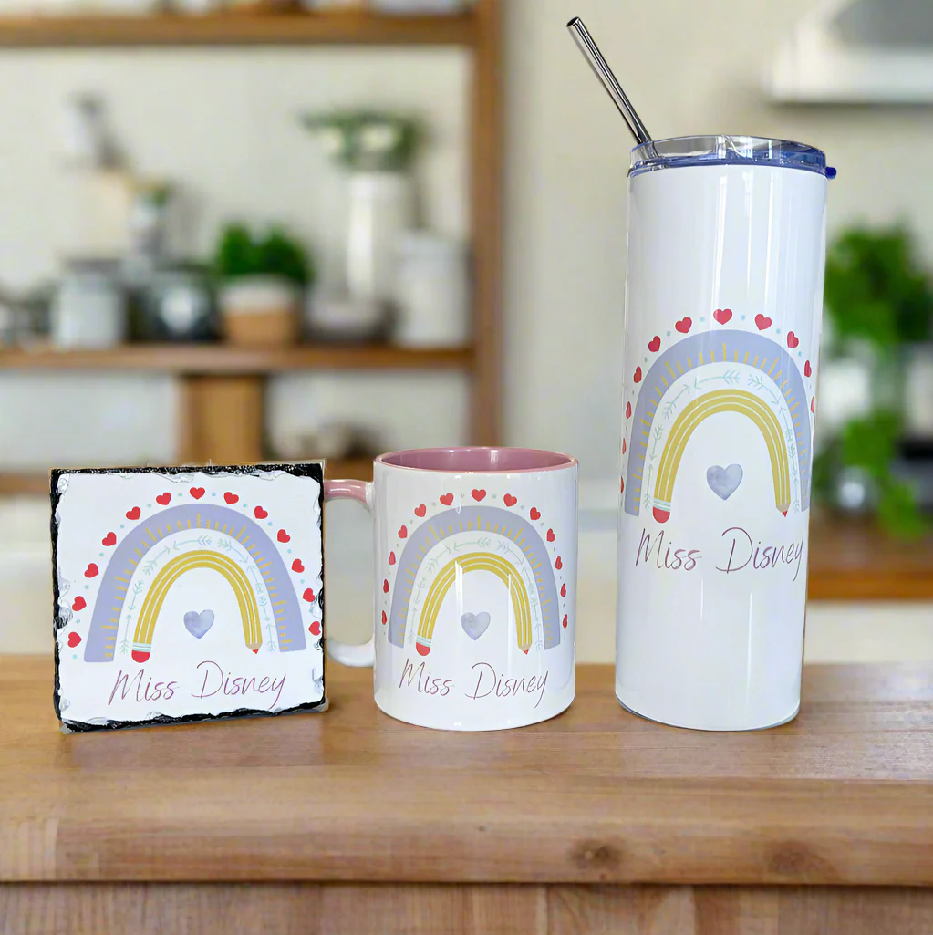 Bundle: Mug and Coaster & Matching Skinny Tumbler - Image 2