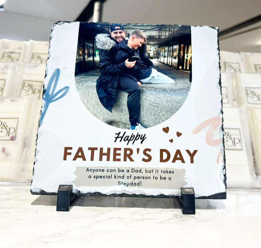 BUNDLE: Step Dad Photo Slate & Step Dad Flask - Image 5