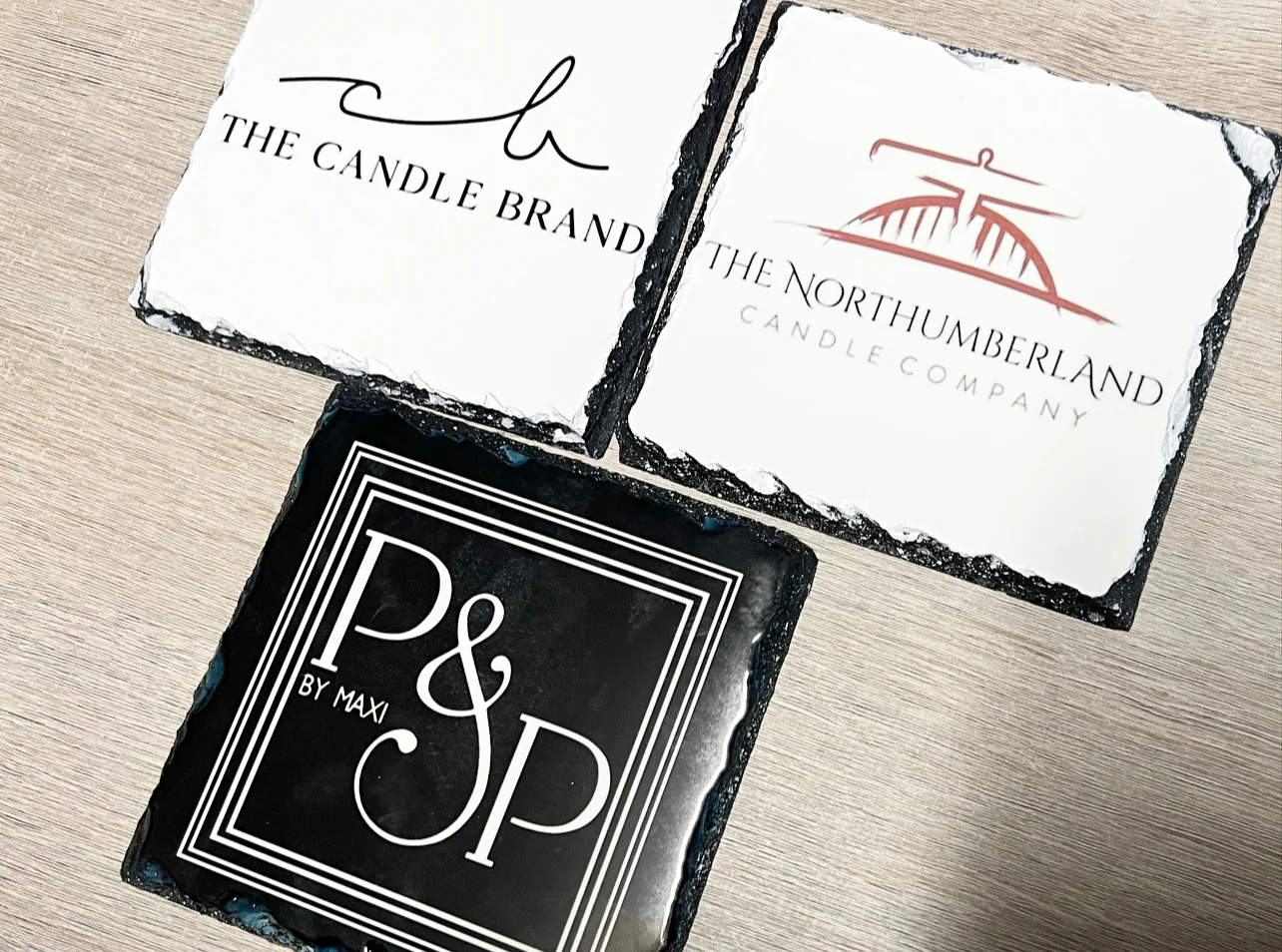 Business Logo Slate (14cmx14cm) - Image 4