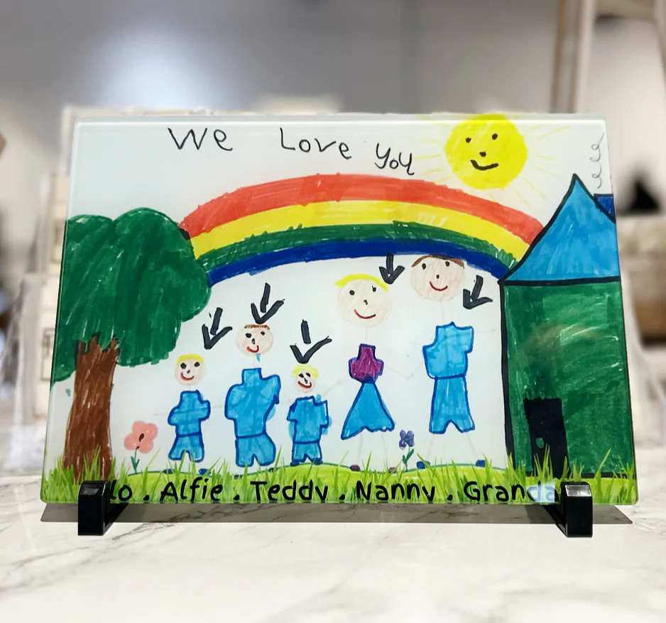 Children’s Artwork Chopping Board/ Placemat - Image 4