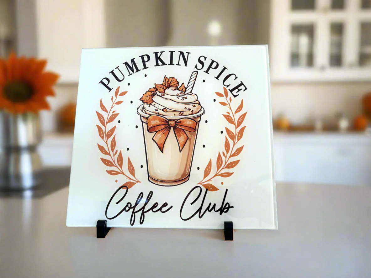 Pumpkin Spice Chopping Board 30cm - Image 2