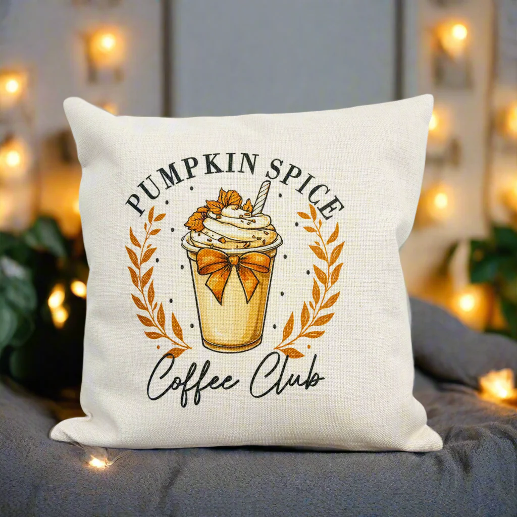 Pumpkin Spice Coffee Club Design (Various Products) - Image 3