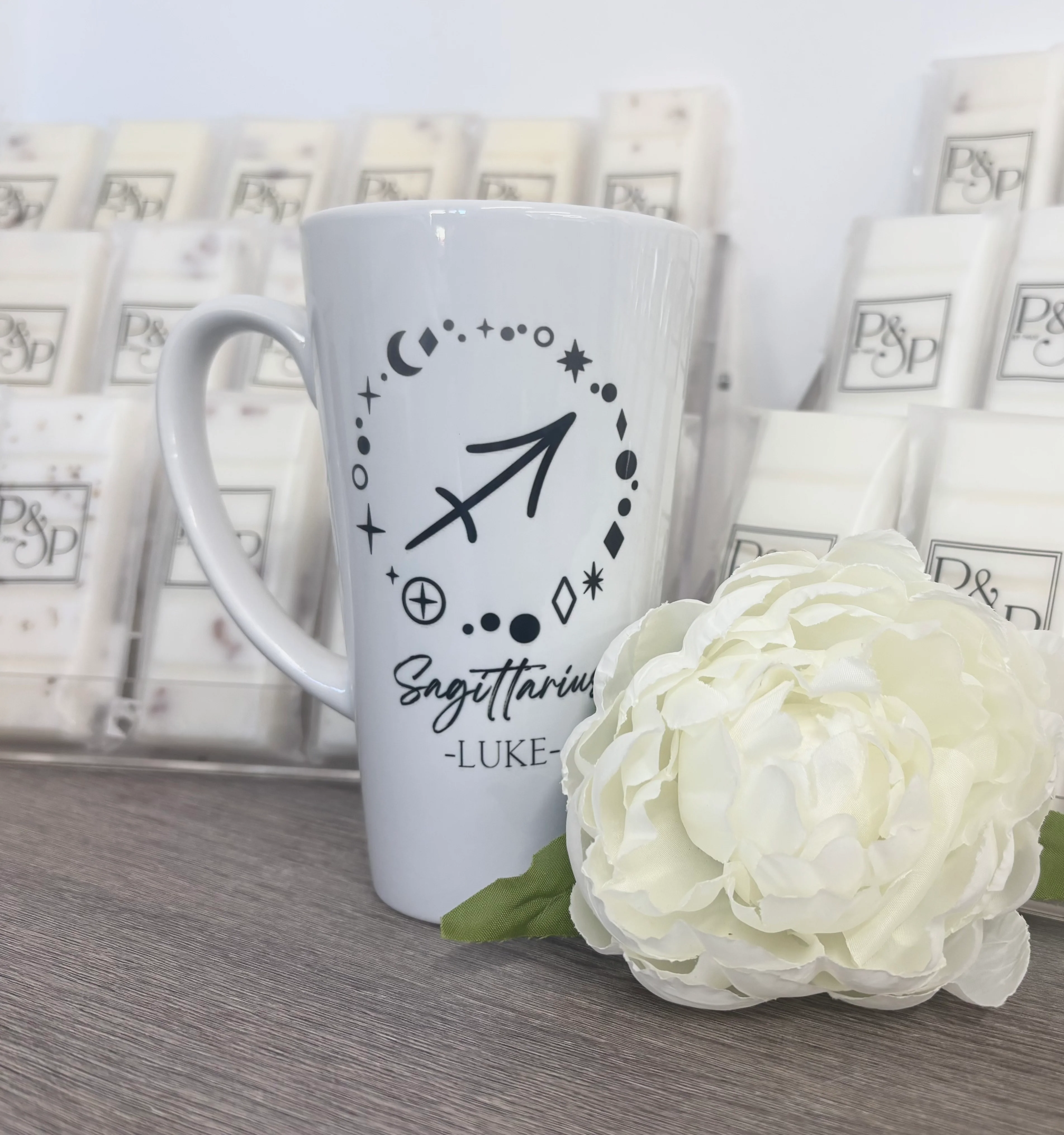 New Latte Ceramic Zodiac Mug 17oz inc Box - Image 2