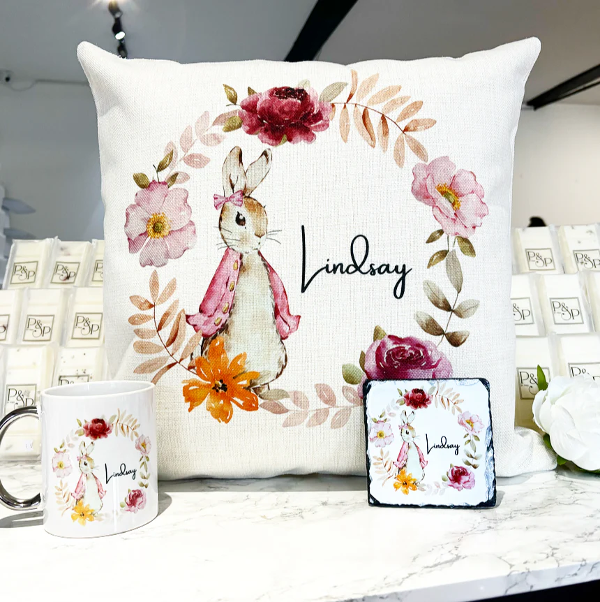 Rabbit/Wreath Design  (Various Products) - Image 2