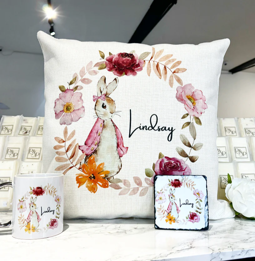 Rabbit/Wreath Design  (Various Products) - Image 4