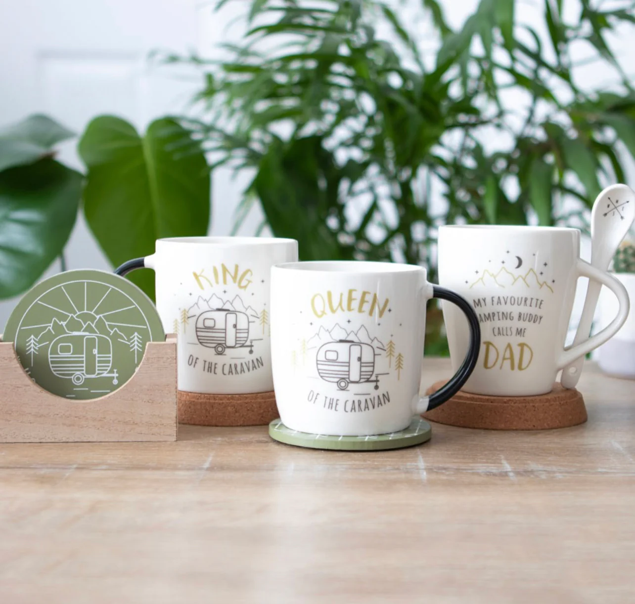 Dad Camping Buddy Mug & Spoon - Image 3