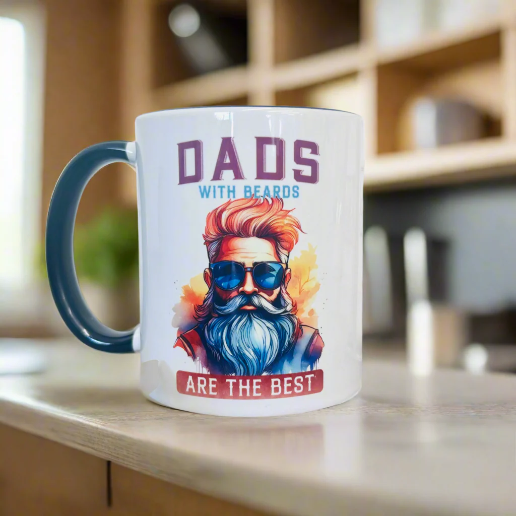 Dads with beards are the best 11oz Mug