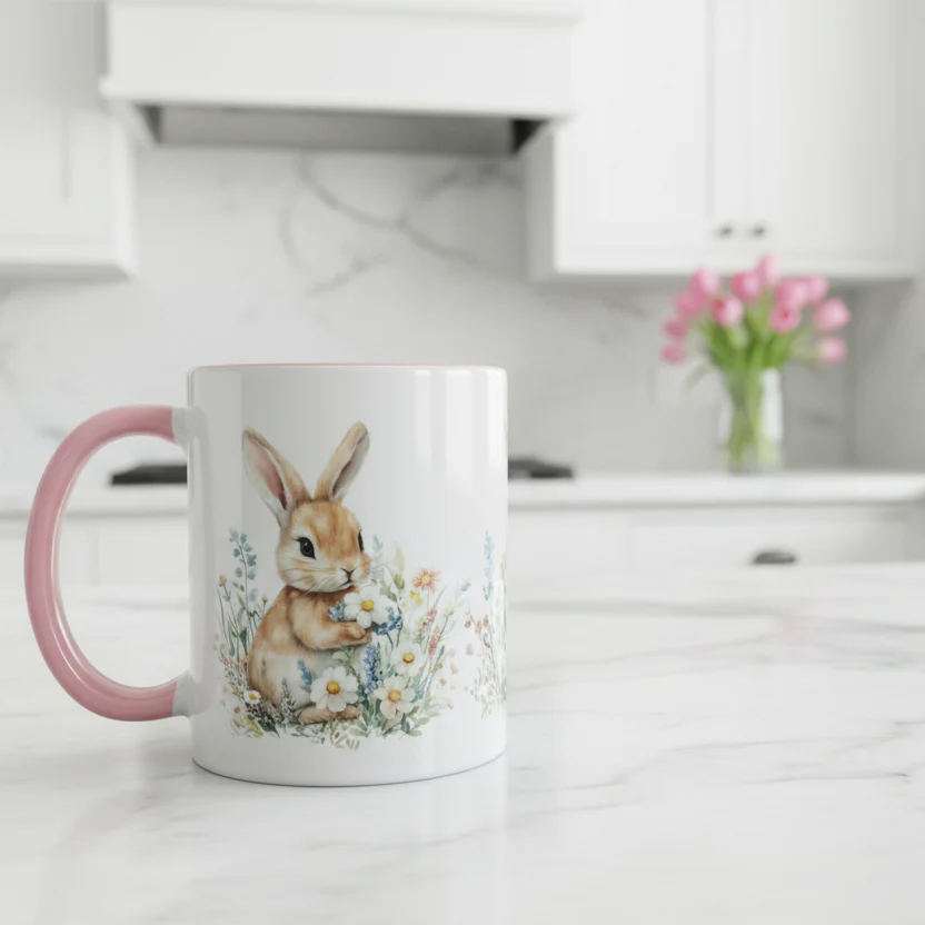 Easter Egg Bunny Spring Mug