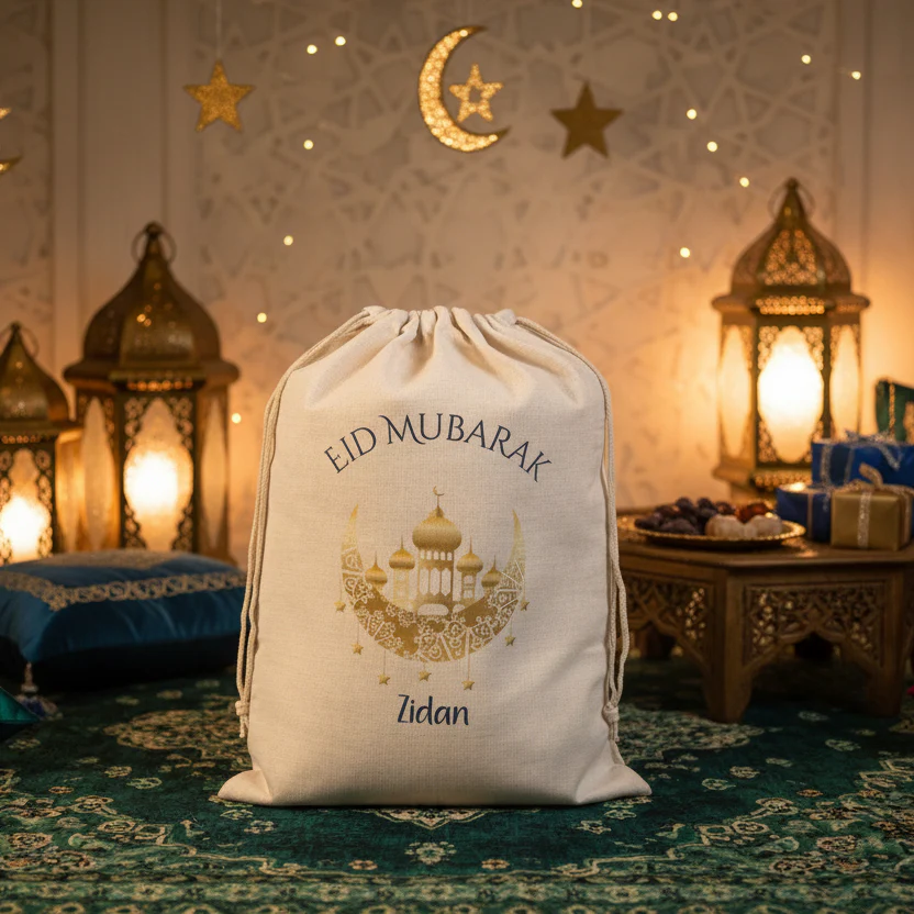Large Eid Mubarak Celebration Sack