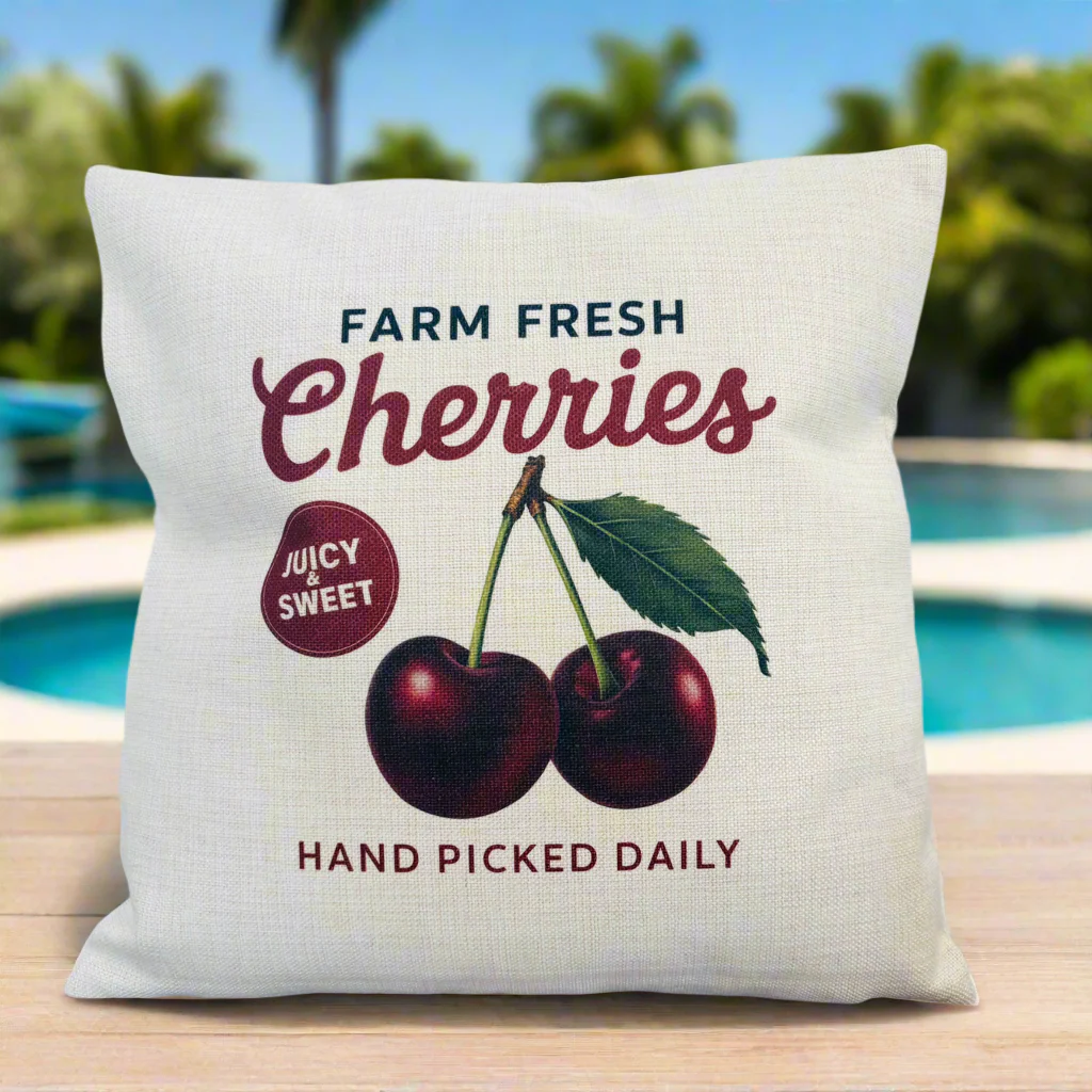 Filled Cushion with Fruits With Bows (Choose your Fruit) - Image 10