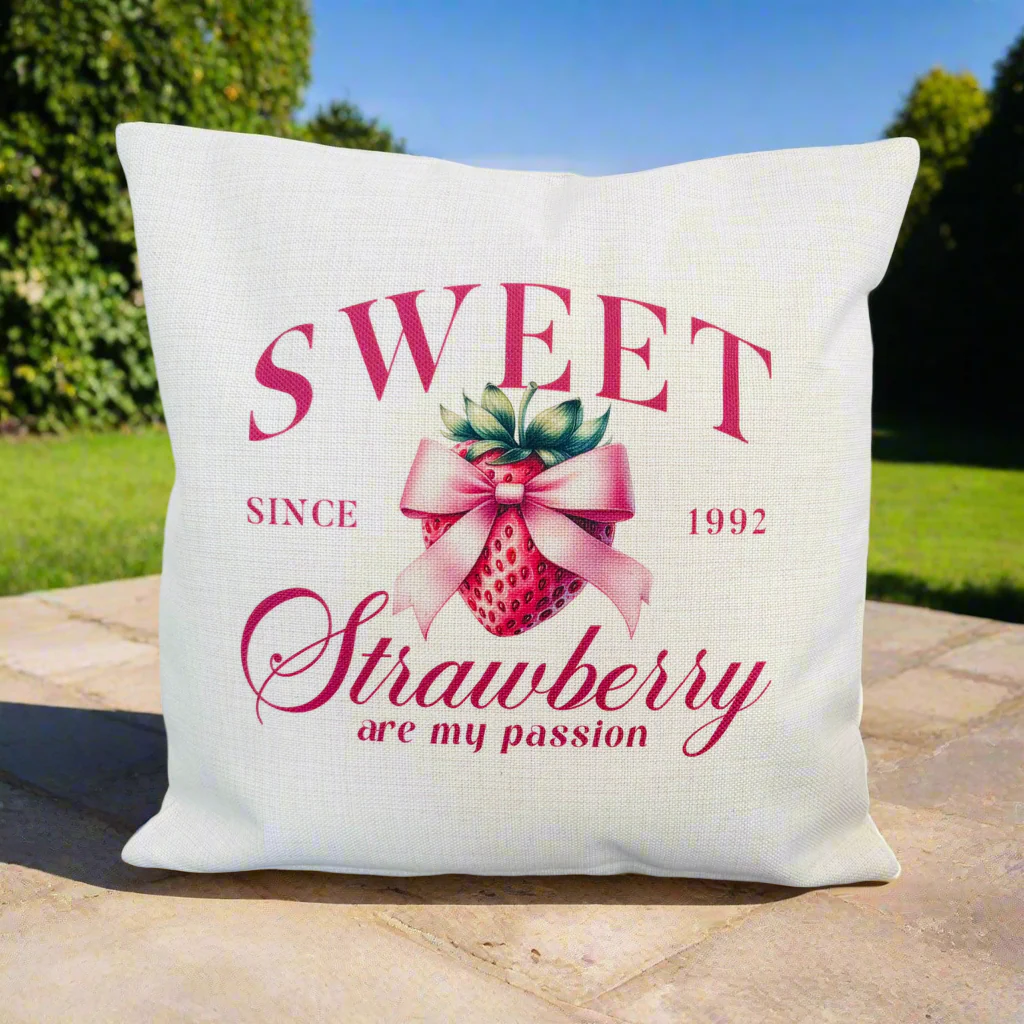 Filled Cushion with Fruits With Bows (Choose your Fruit) - Image 13