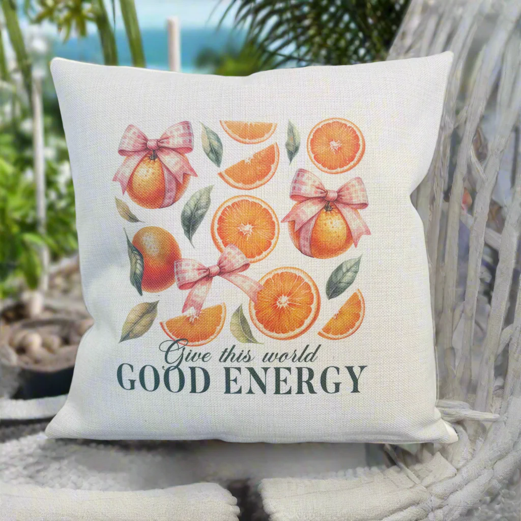 Filled Cushion with Fruits With Bows (Choose your Fruit) - Image 2