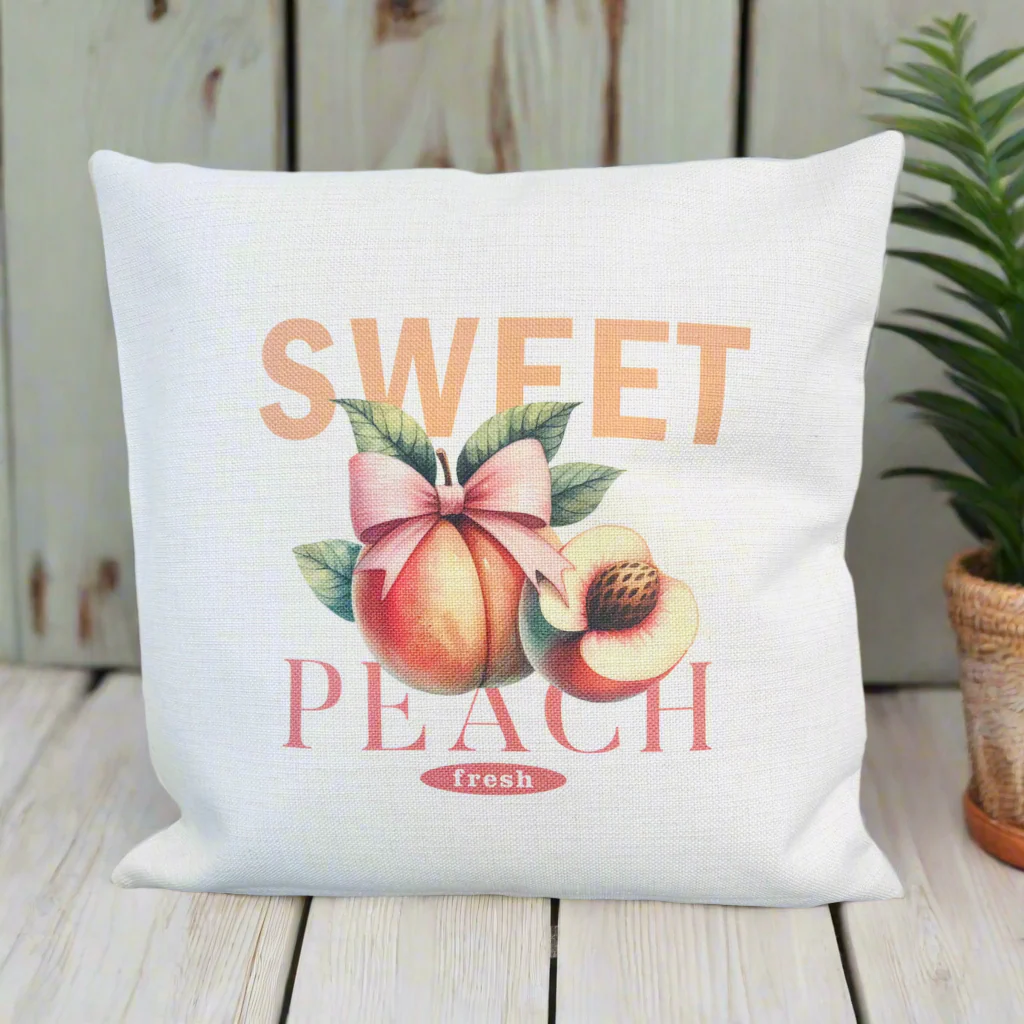 Filled Cushion with Fruits With Bows (Choose your Fruit) - Image 3