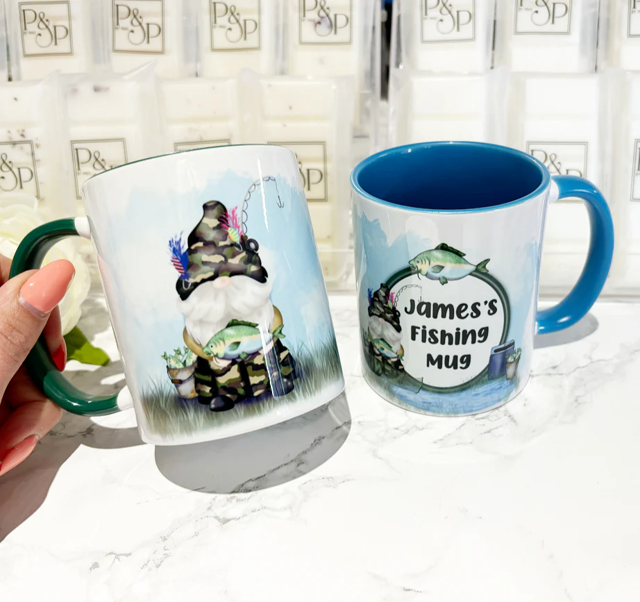 Fisherman Wrap Around Gonk Mug - Image 3
