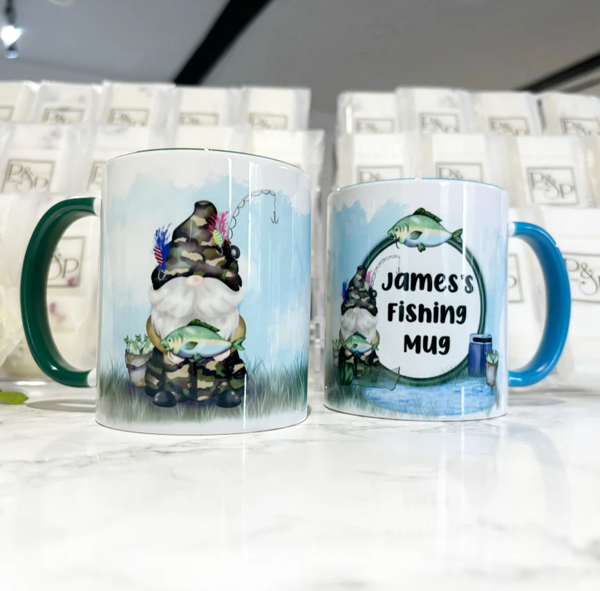 Fisherman Wrap Around Gonk Mug - Image 4