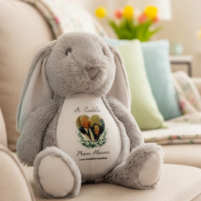 Floppy Rabbit Plush Teddy - “A cuddle from Heaven”