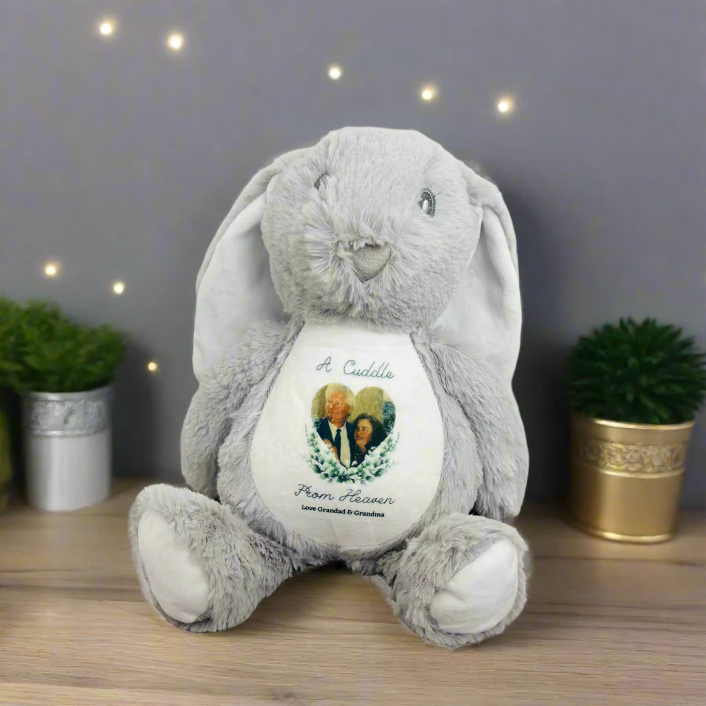 Floppy Rabbit Plush Teddy - “A cuddle from Heaven” - Image 2