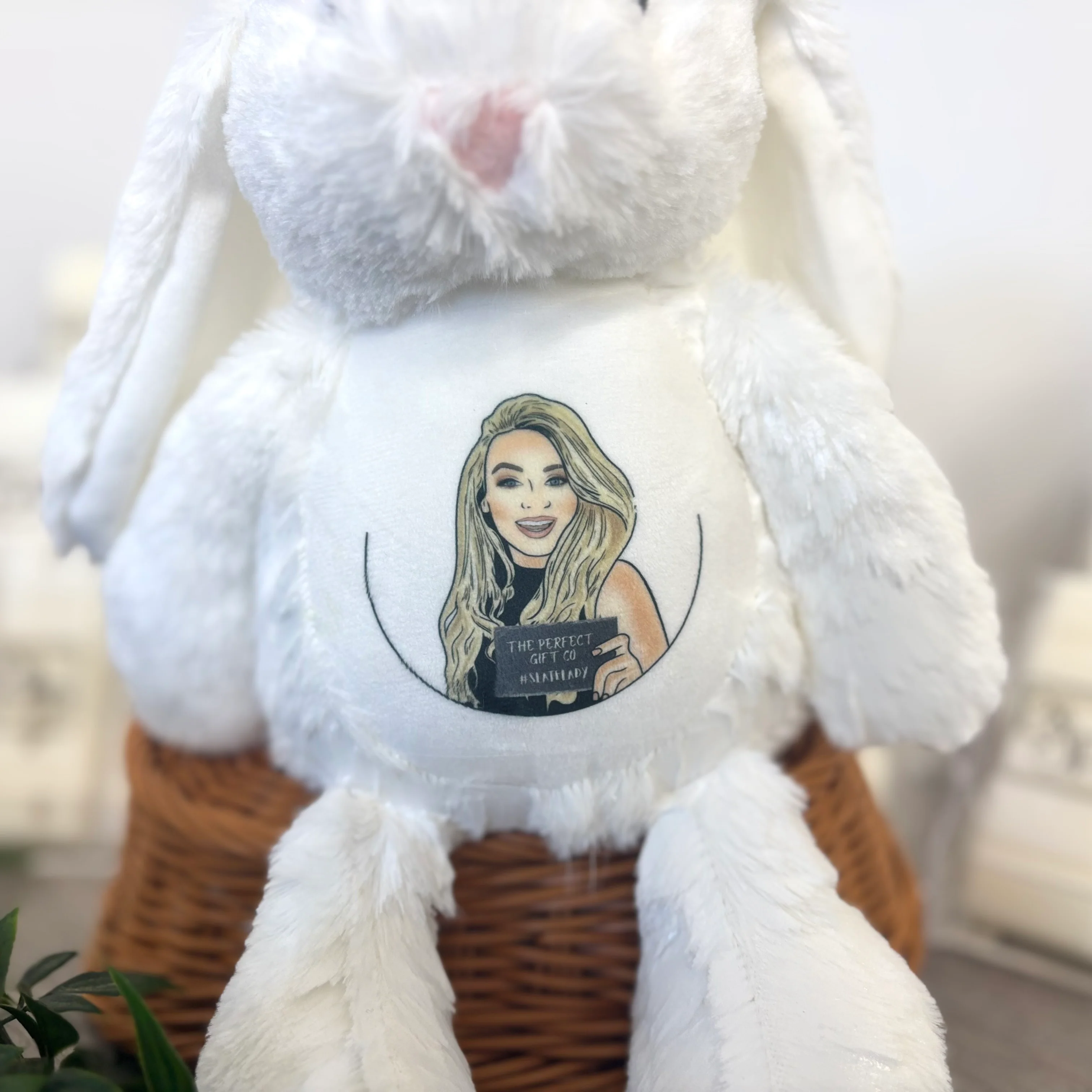 Floppy Rabbit Plush Teddy - Slate Lady Merch - Image 2