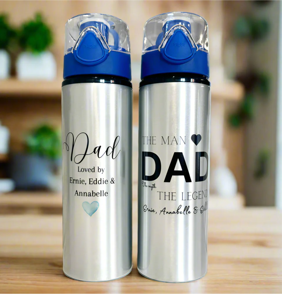 For Him Flask / Sports Bottle - Image 3