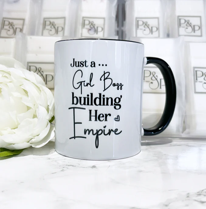 Girl Boss building her empire Mug