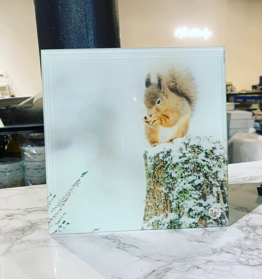Glass photo frame 20cmx20cm - Image 4