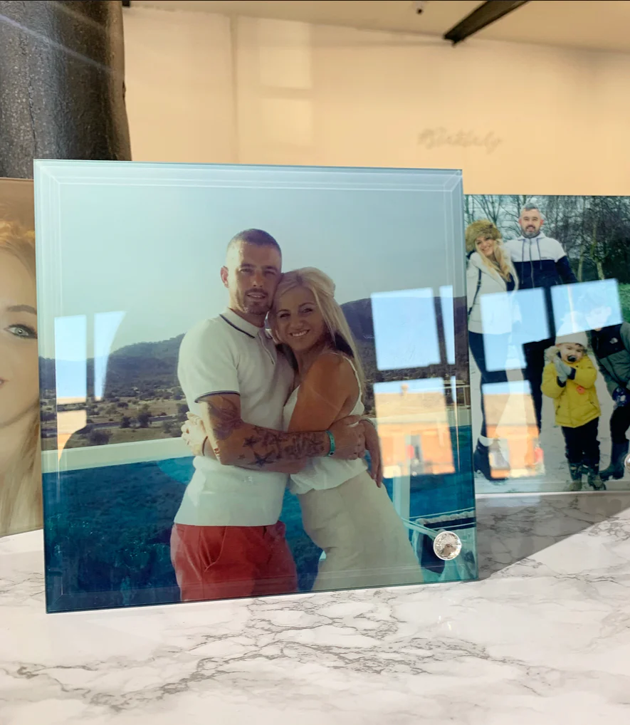 Glass photo frame 20cmx20cm - Image 5