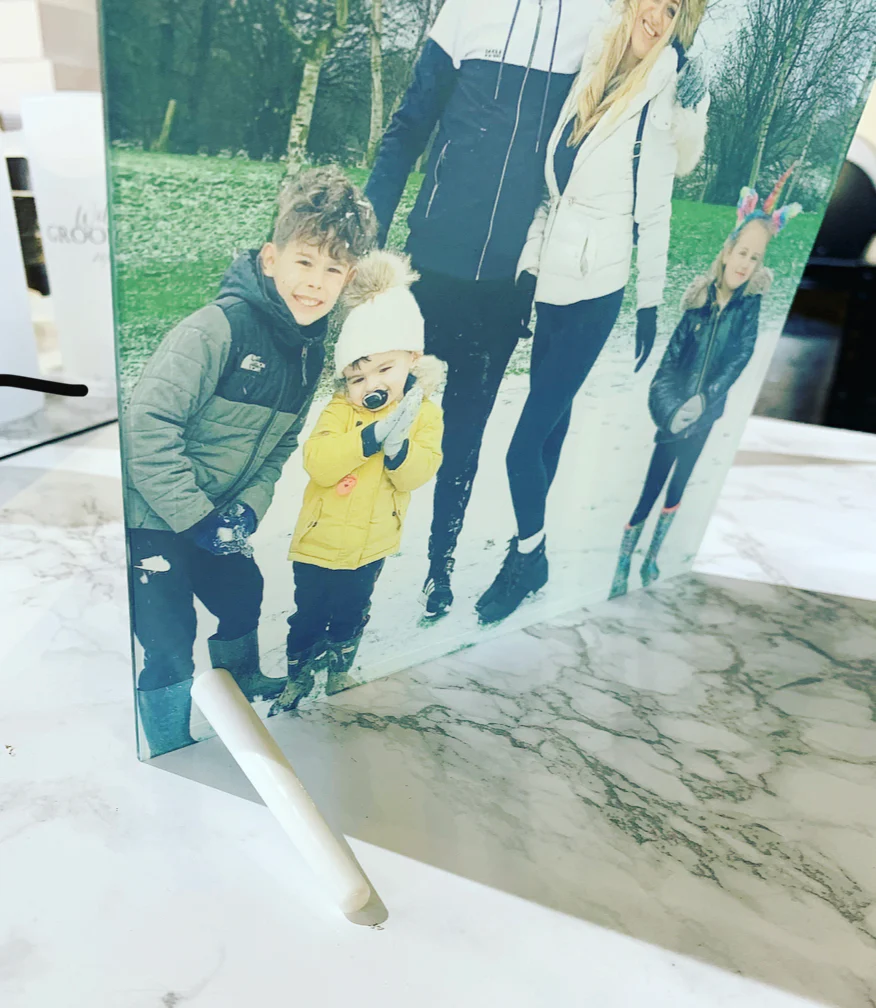Glass photo frame 20cmx20cm - Image 6
