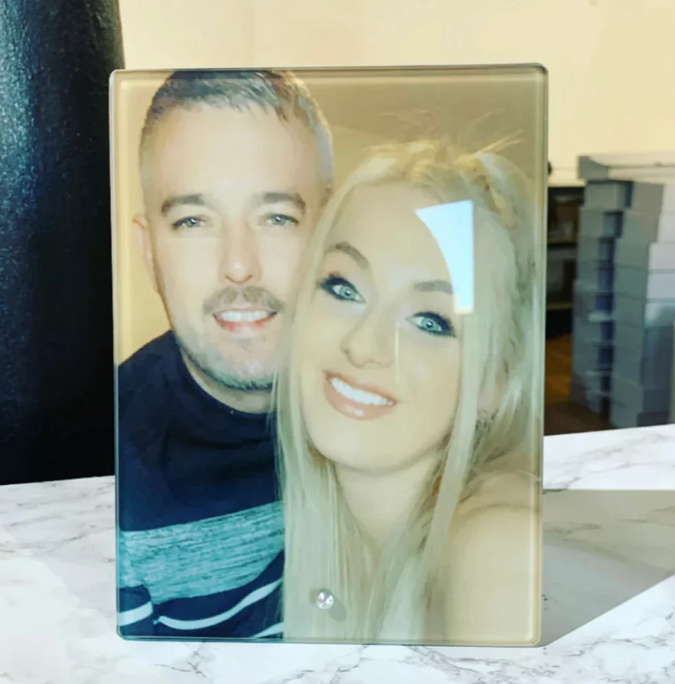 Glass Photo Frame 20x15cm - Image 5