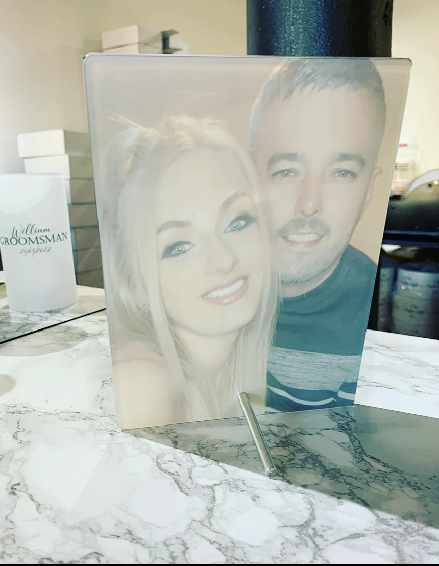 Glass Photo Frame 20x15cm - Image 6