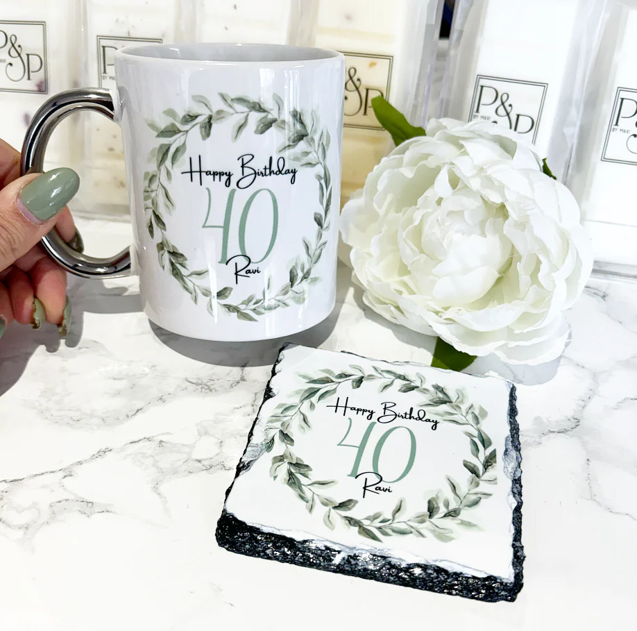 Happy Birthday Wreath Design (Various Products) - Image 6