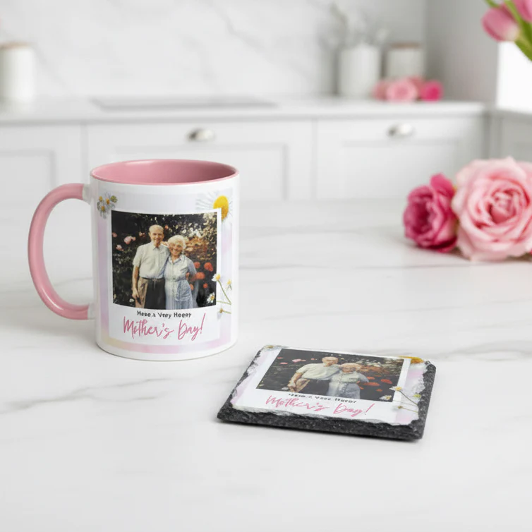 Happy Mother’s Day Mug & Coaster Bundle - Image 2