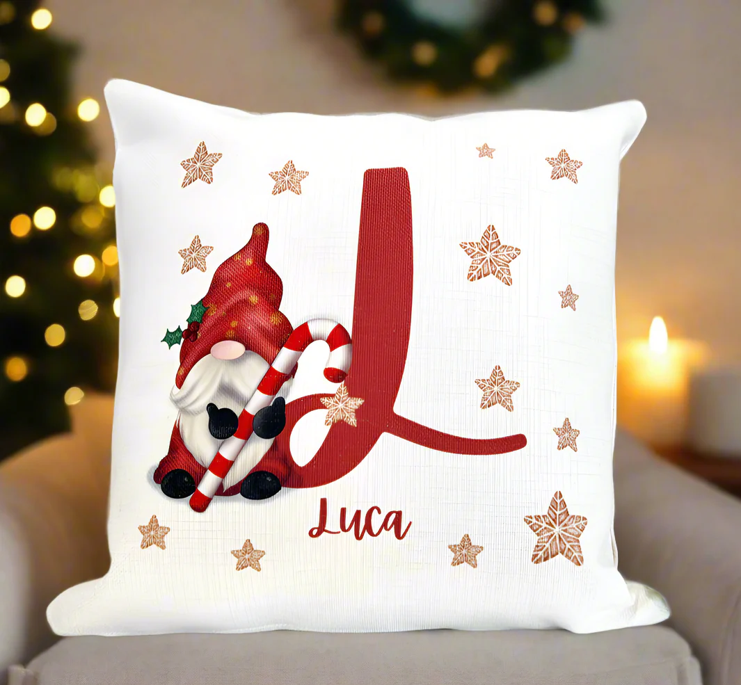 Initial Boy Christmas Gonk Design