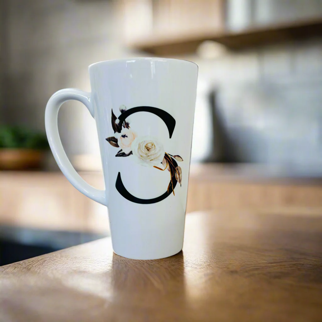 Initial Latte Mug