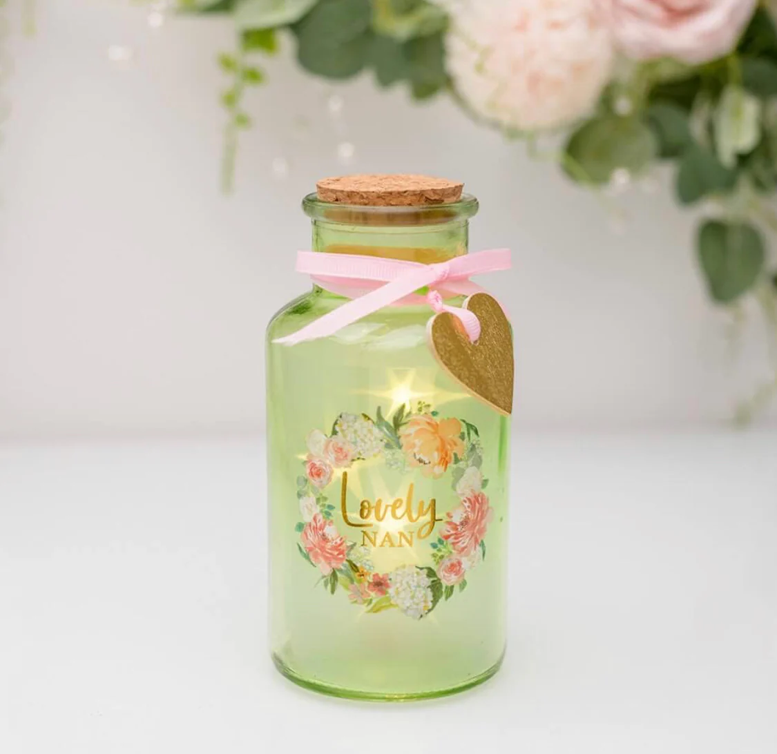 Lovely Nan light up Jar