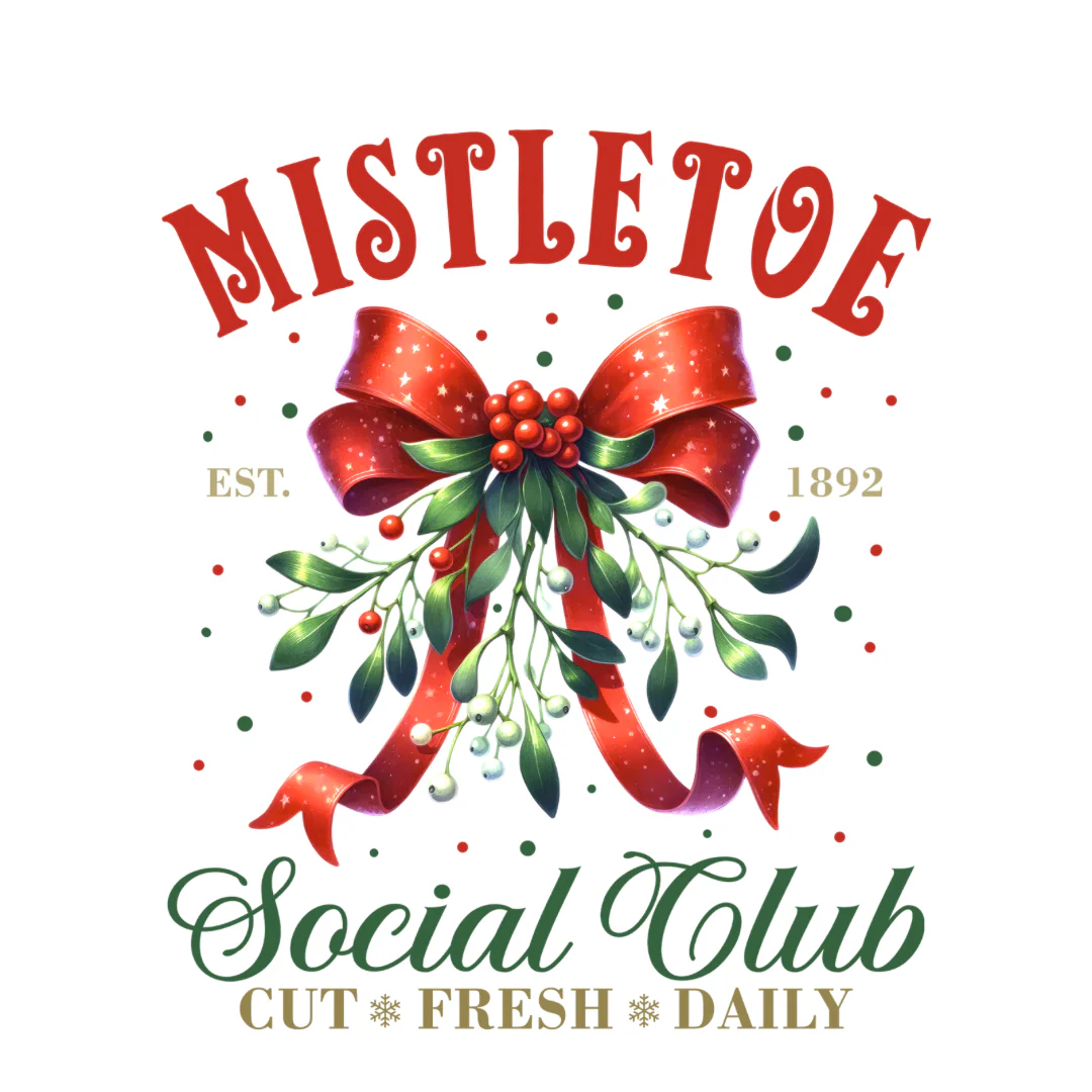 Mistletoe (Splash Back/ Chopping Board &filled Cushion)