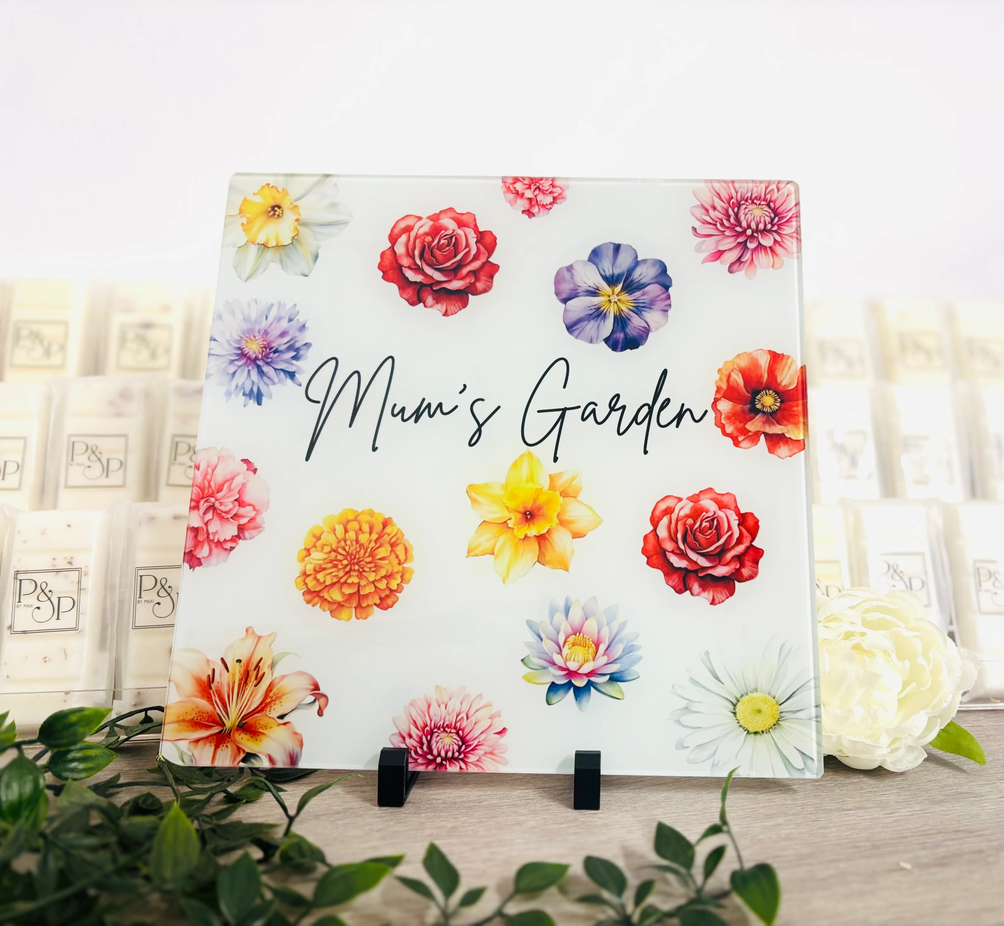 “Name” Garden Chopping Board 30cm - Image 3