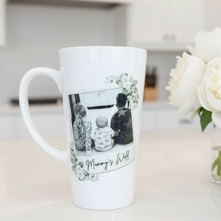 New Latte Ceramic Photo Mug 17oz inc Box - Image 4