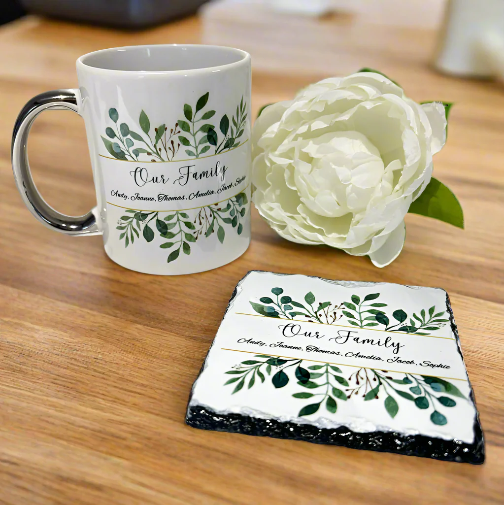 Our Family Green Plant Design (Various Products) - Image 3