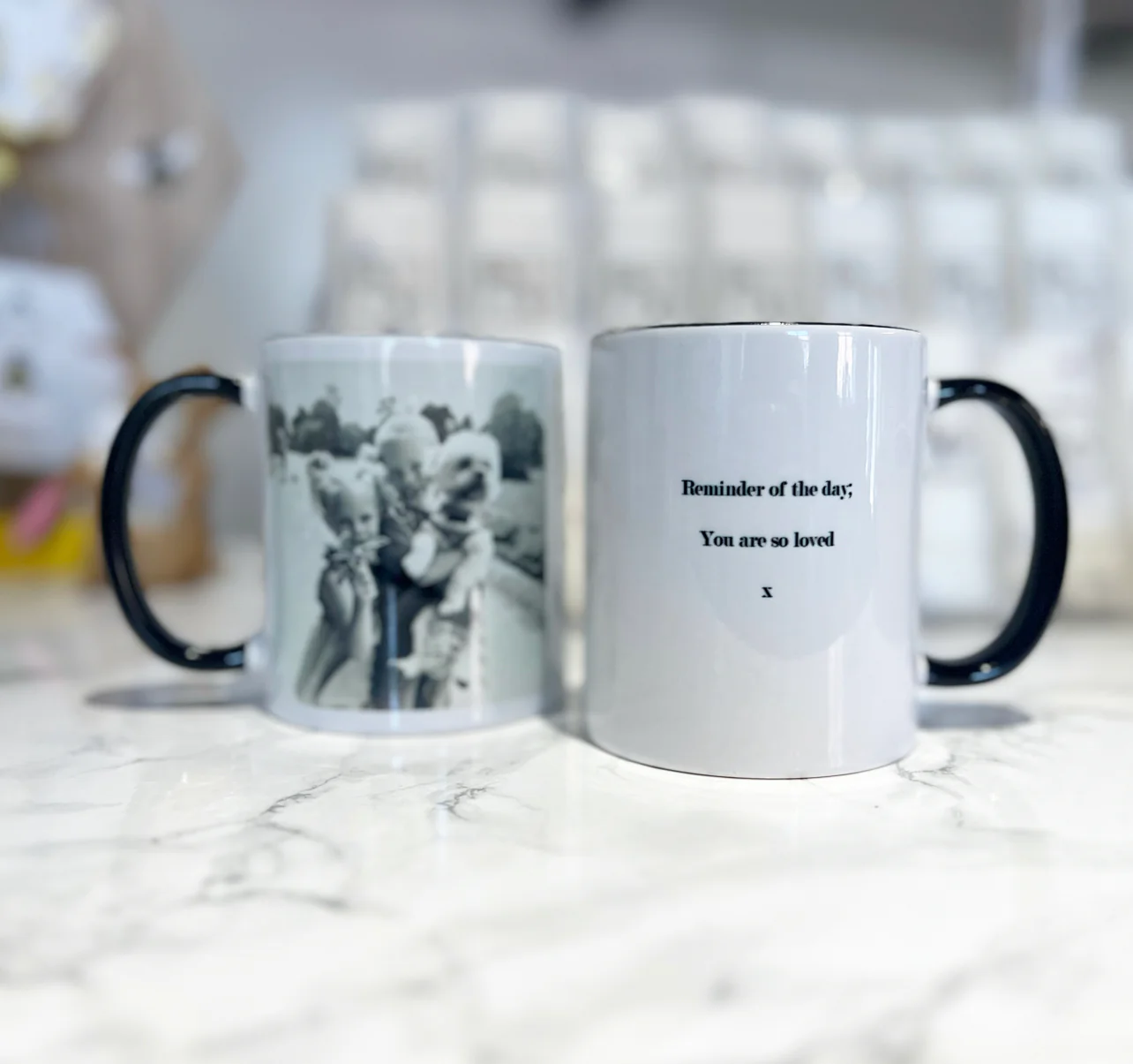 Black Handle Photo Mug - Image 3