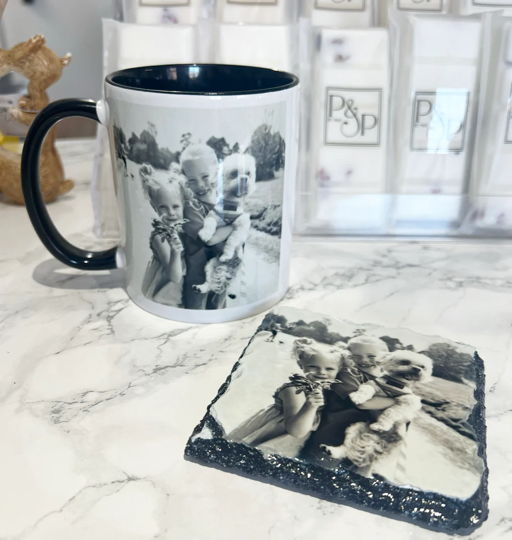 Black Handle Photo Mug - Image 4